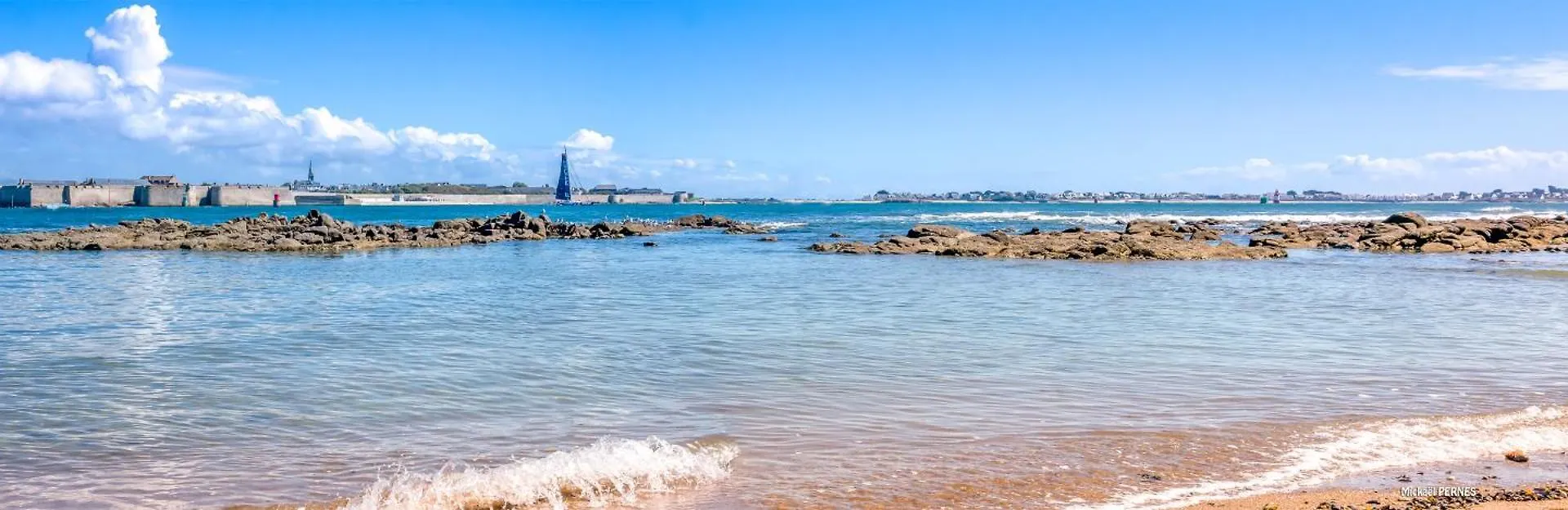 Apartamento Ref 256 - Larmor-Plage T2 En Rdc Plein Bourg Avec Terrasse Sur Rue Principale Et Parking Francia